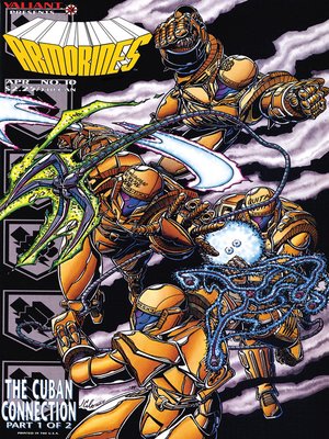 cover image of Armorines (1994), Issue 10